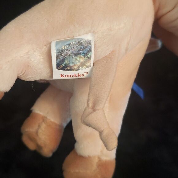 Vintage 1999 Ty Beanie Baby KNUCKLES the Pig - Picture 4 of 8